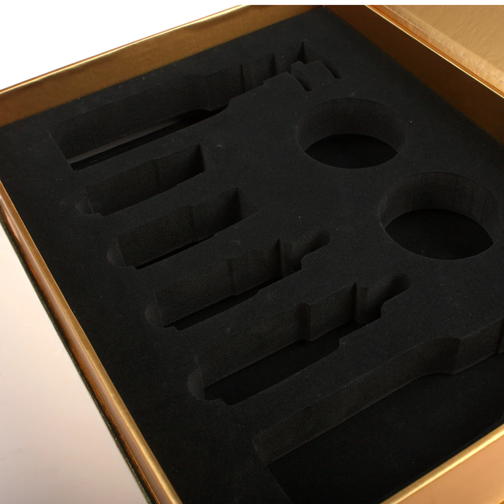High Quality Customized Eva Packaging Jewelry Velvet Gift Box Foam Insert