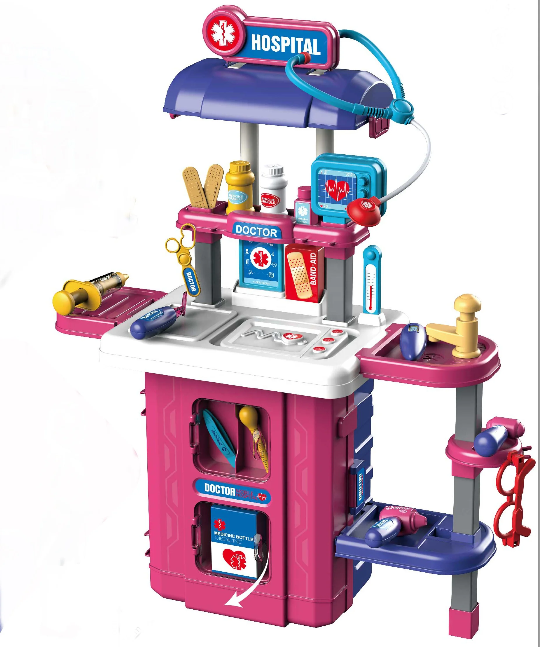 Медицинский игровой набор, детские костюмы для одежды, игрушка для медсестер, больниц, набор врачей, игрушки для детей