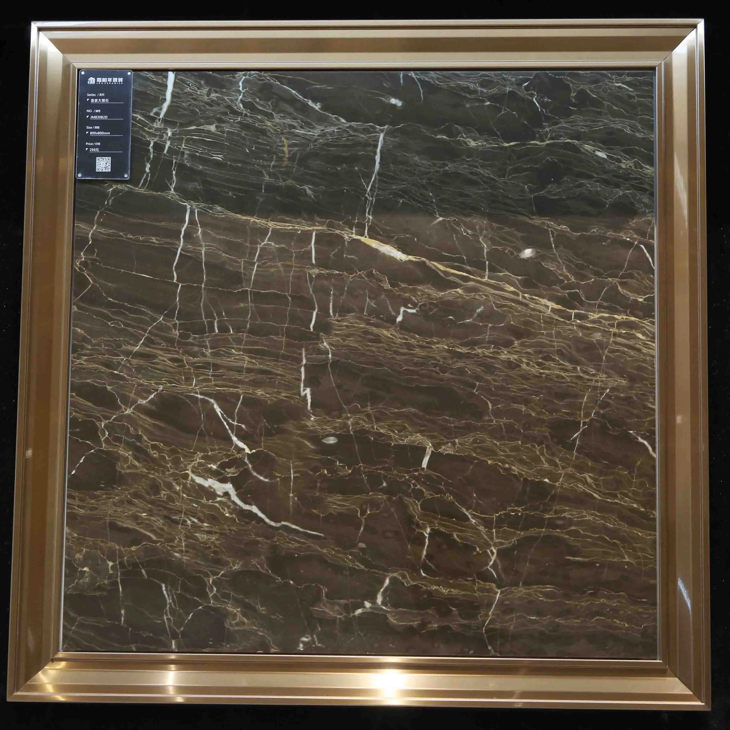 Modern Design Ceramic for Floor Tiles Glazed Porcelain with Marble Stone Texture Glossy Matte Finish for Interiors