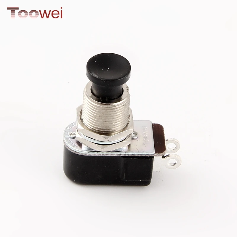Toowei safety toggle switch 2 pin NC/NO special push button toggle switch with wire