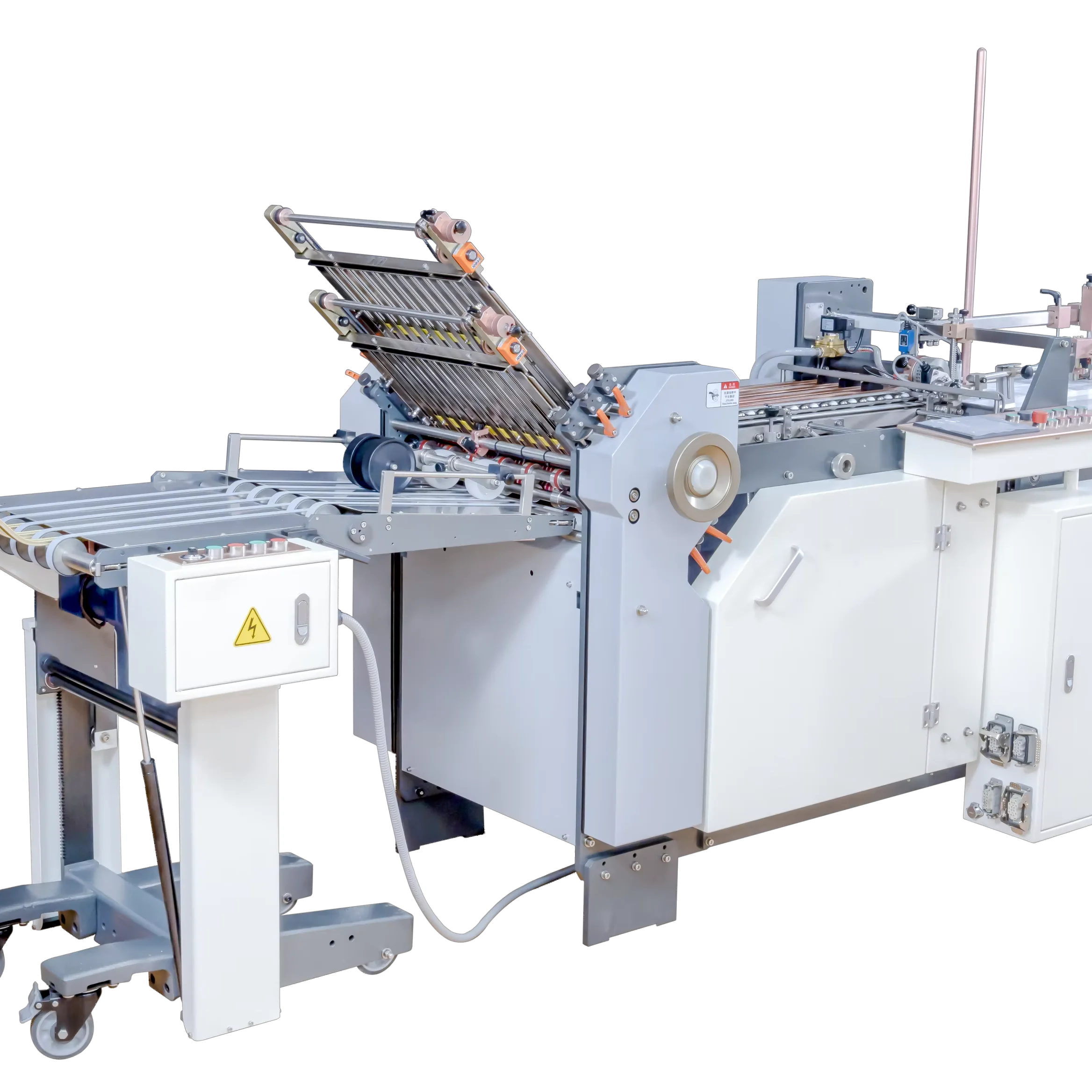 Automatic Paper Folding Machine Size Big Size Folder Buckles Combined Paper Folder Folding Machine For Sale