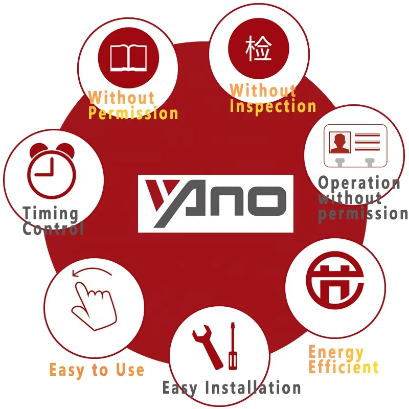 China Shanghai YANO Boiler Electric Steam Boiler Power 50 kw Steam  70 kg/h Used for Oil pipeline filter cleaning.