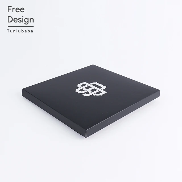 Custom Printing Luxury Gift Envelope Black Matte Finishing Envelope Silk Paper Thank You Cards