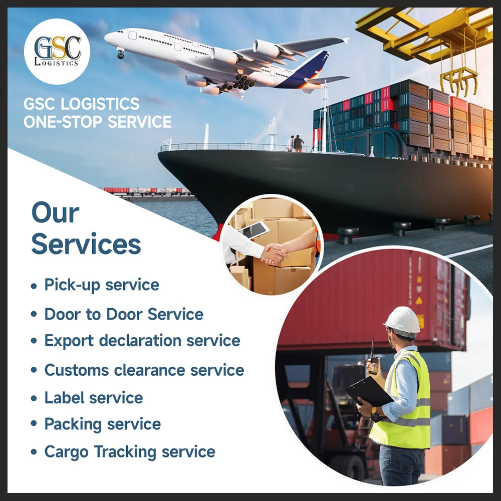 GSC China air freight agent fast air cargo shipping service agent reliable and fast air sea freight shipping agent cost