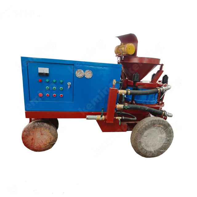 shotcreting machines wet Gunite machine Parts concrete shotcrete coating price with rubber sleeves