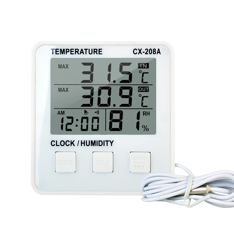 Humidity Meter Hygrometer Indicator Digital Indoor Thermometer Room Temperature and Humidity Monitor