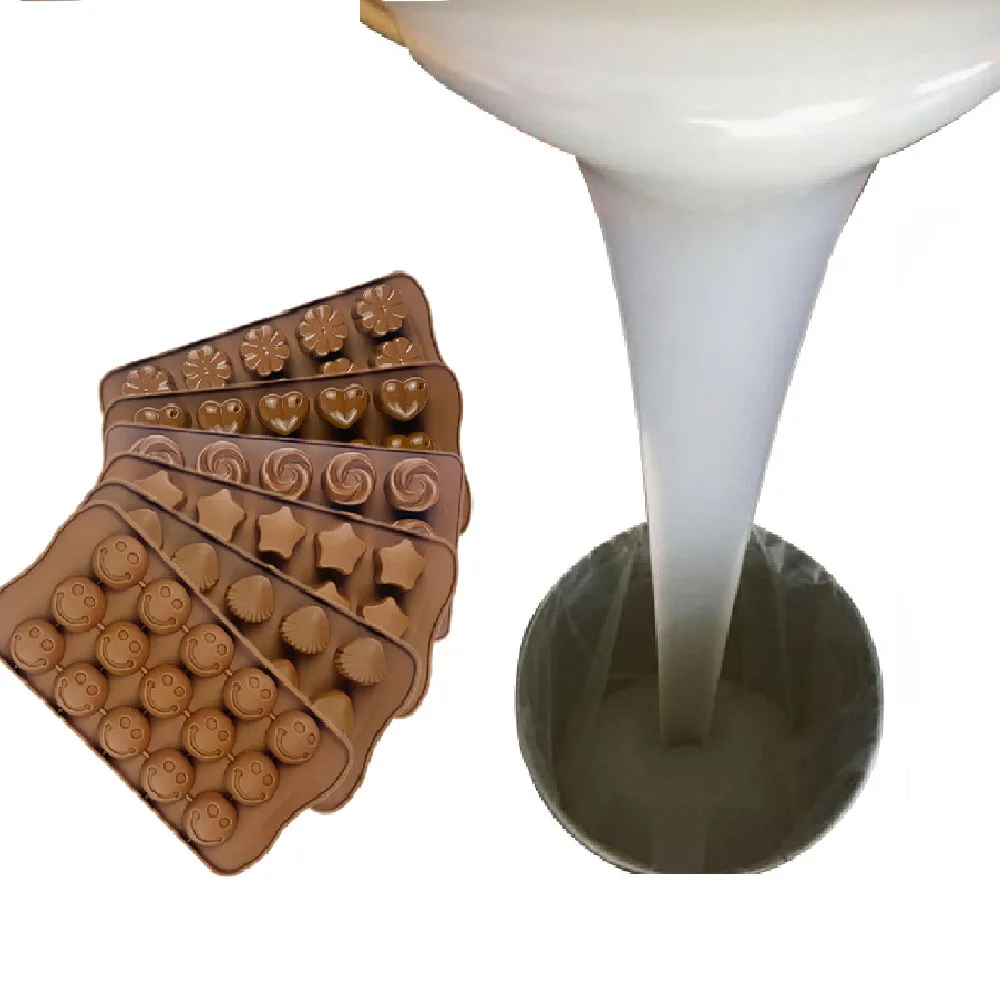 rtv2 liquid silicone rubber for molds making Low shrinkage for Various Design silicone gel