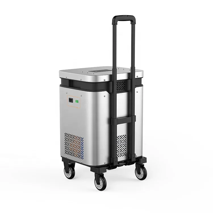 High Power 2400W 3.2V 52Ah Portable AC&DC Power Station Solar Generator Outdoor Car Power Supply