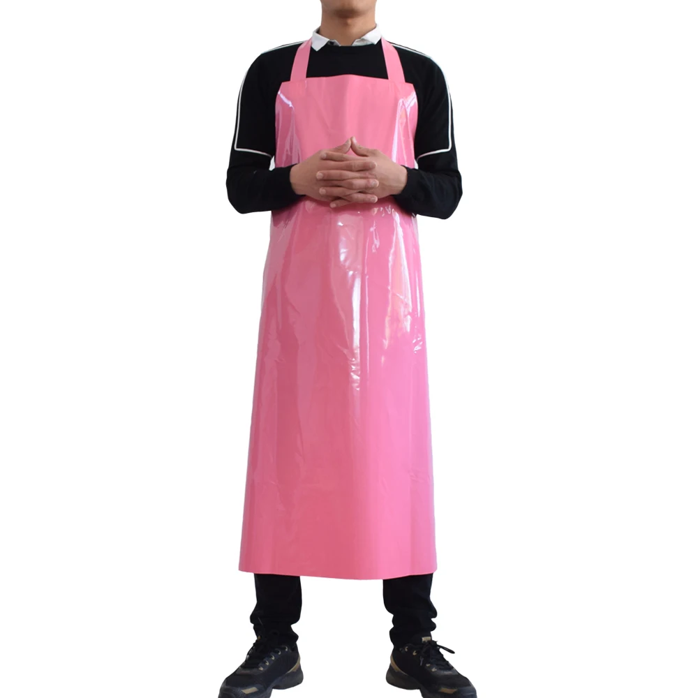 2020 hot sell heavy duty oil-proof plastic tpu bucther apron