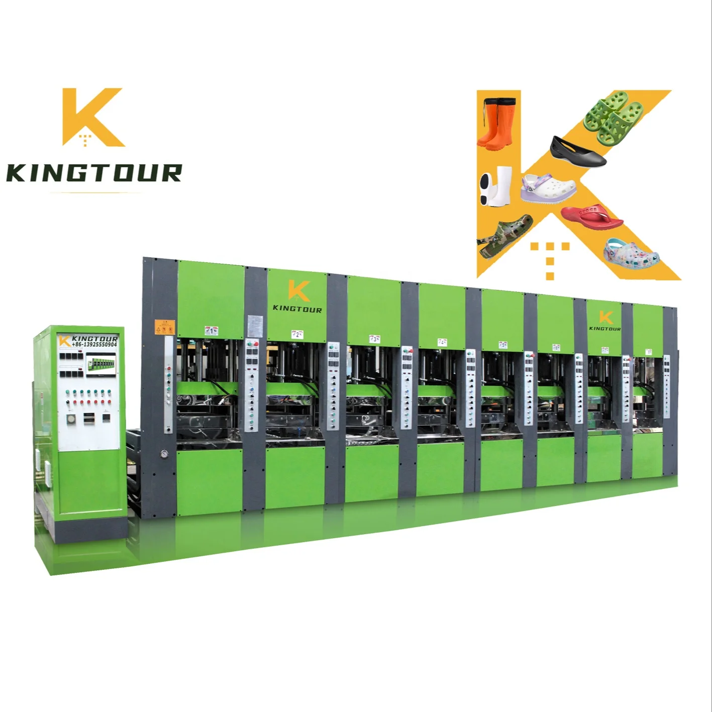 EVA injection molding sandal machine