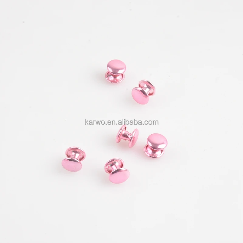New Hollow Rivets Press Stud Head Double Cap Buttons Garment Rivet Decorative Rivet