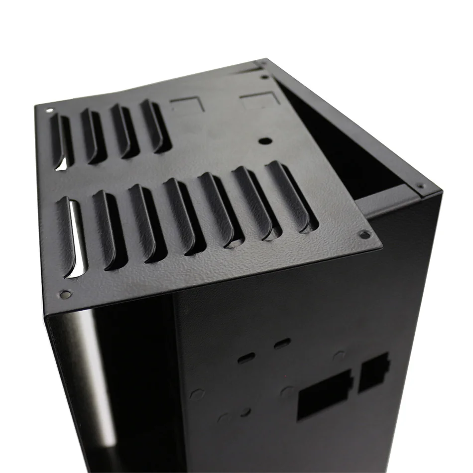 Custom metal box computer chassis shell sound box sheet metal bend metal parts