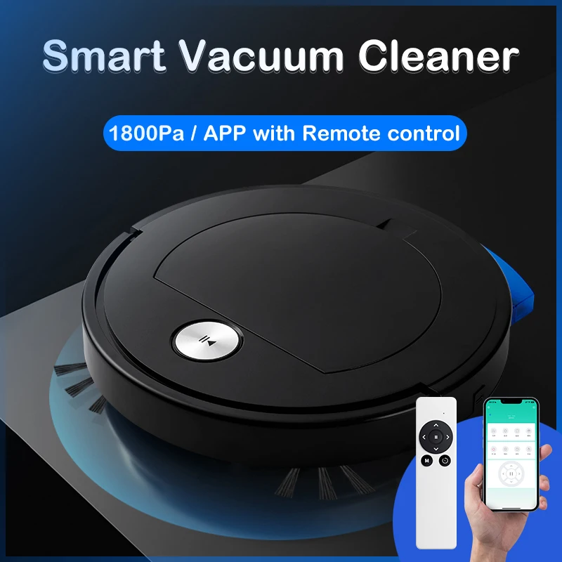 Household cleaning smart vacuum mopping cleaner robotic automatically sweeping scrubbing floor robot mop cleaner