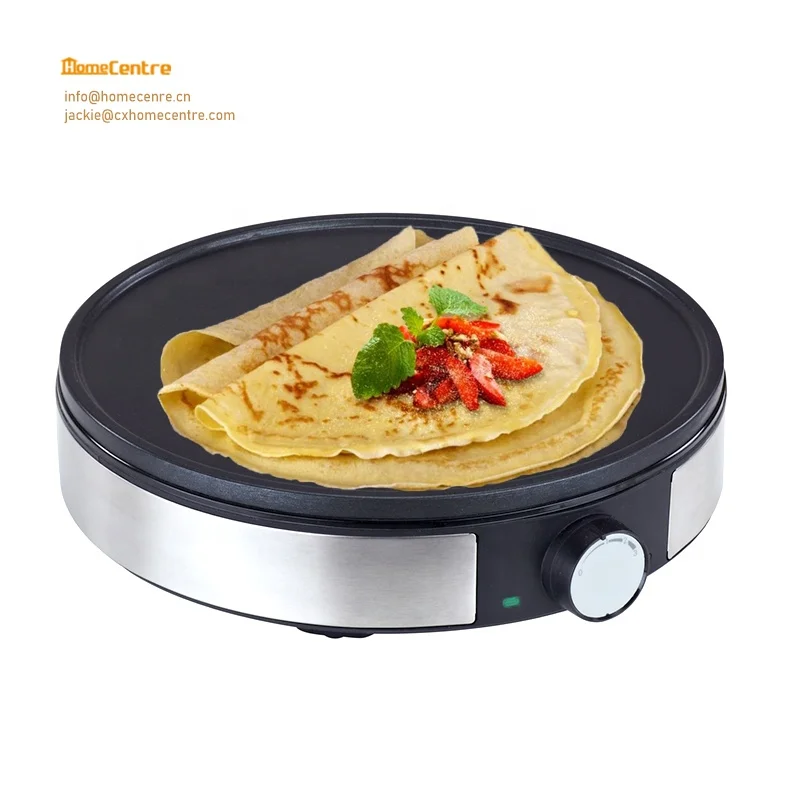 Electric Stainless steel housing crepe maker