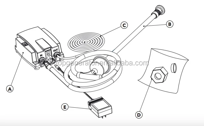12VAC BW5005-000A Bottled Water Dispenser