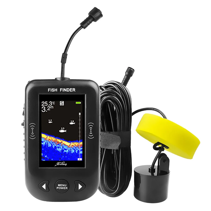 Erchang 9M Wire Portable Fish Finder Sonar Depth Sounder Fish Radar Fishing Sonar Fishfinder