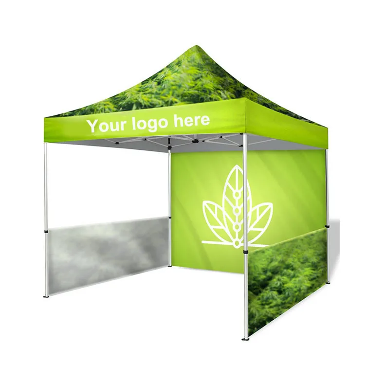Promotion Exhibition Display Waterproof Easy Pop Up Folding Gazebo  3x3 Tent Canopy Custom Aluminum Frame Tents for Events