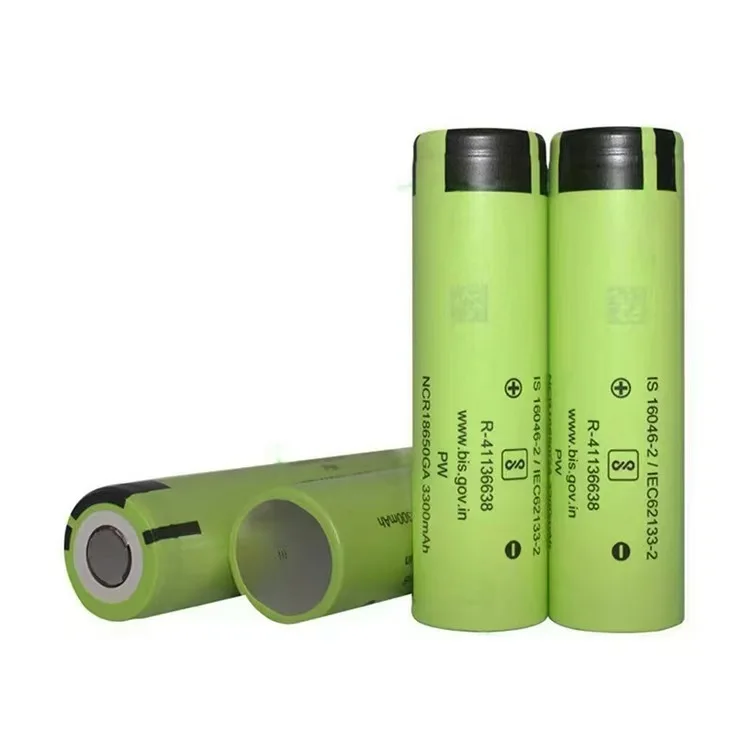 NCR18650GA 3450mAh 10A High Capacity Lithium-Ion Battery for Toys Boats Electric Vehicles Consumer Electronics Home Appliances