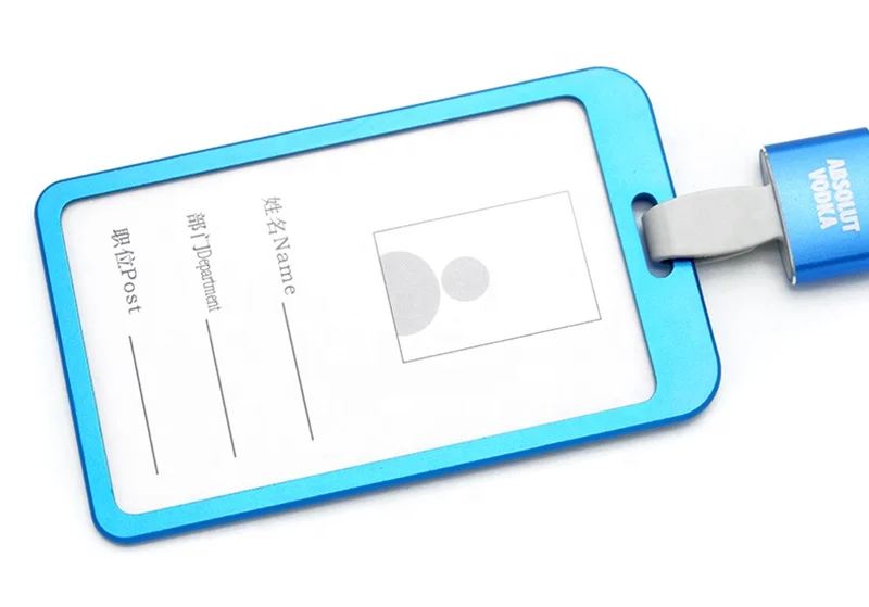 Identity Badge Lanyard Plastic Work ID Neck Strap Card Bus Holders Work Card Bus Access Student Card Holder