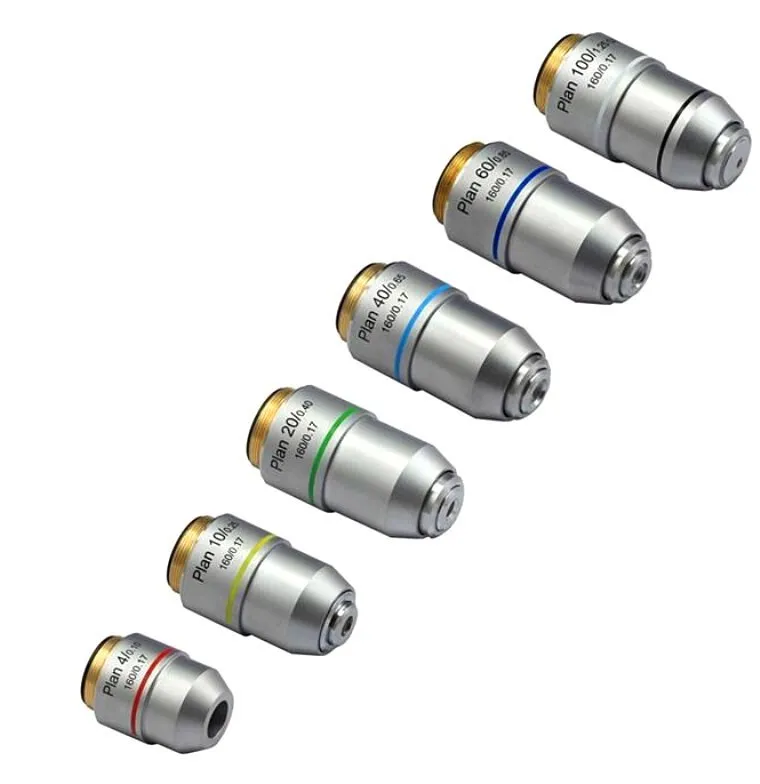 NP-OL-P    Biological Microscope Plan Objective lens Set