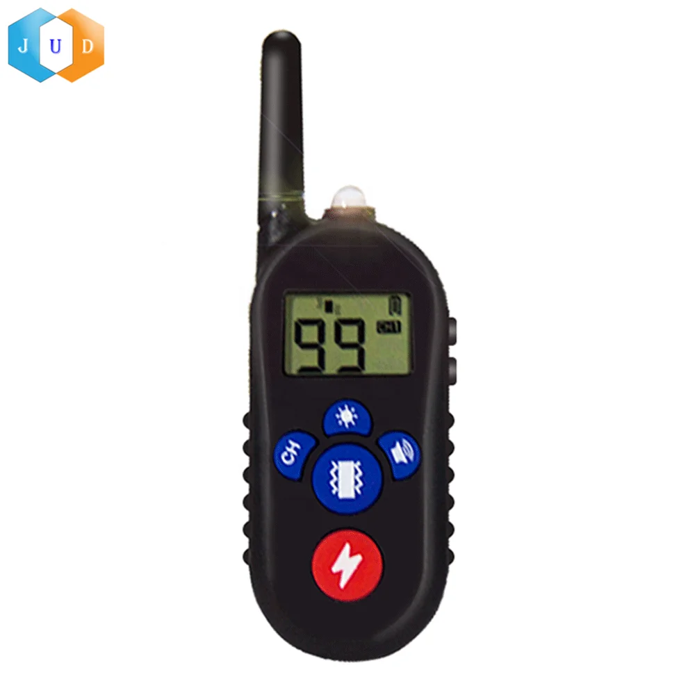 2023 Amazons Best Family Dog Electrinoc No Bark Training 300M Remote E Collar, 99 Lvels for Vibration Human Shock Dog E Trainer