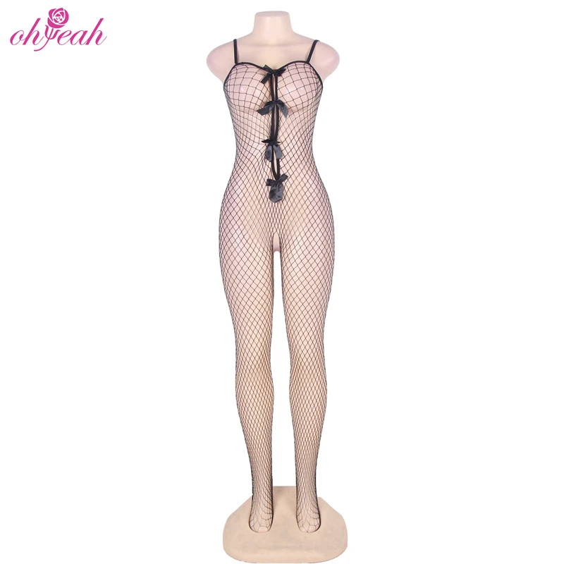 
Plus size sexy hot mature girls fishnet bodystocking for fat women 