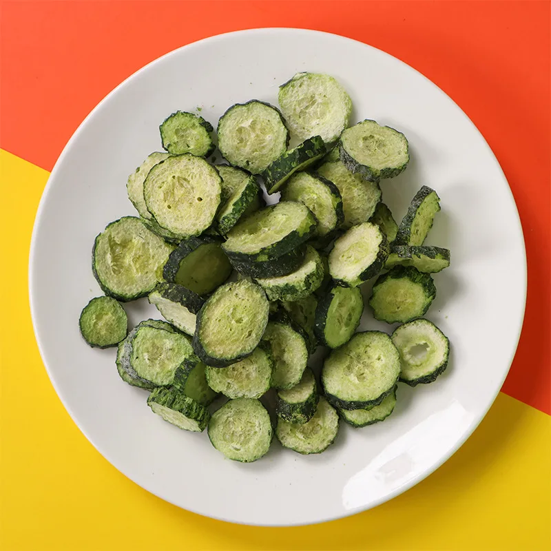 DEHYDRATED VEGETABLE 100% NATURAL Slice/Cube/Powder FREEZE DRIED CUCUMBER