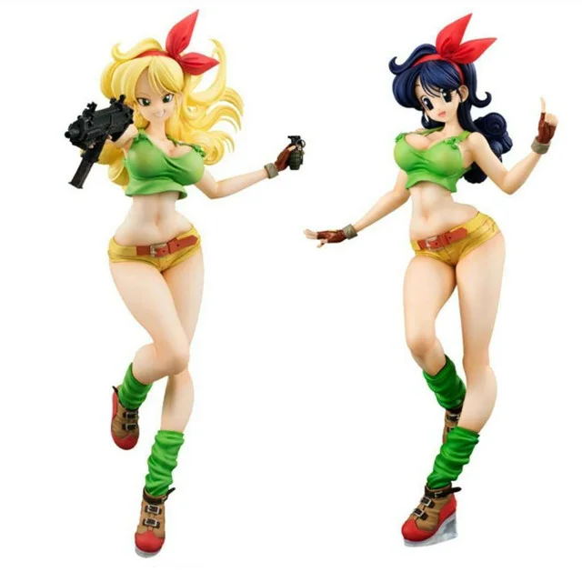 Amazon Hot Sale Anime Figure Dragon Stars Blond Lanqi Figure Character Standing Gift for Kids Teens Adults PVC Model