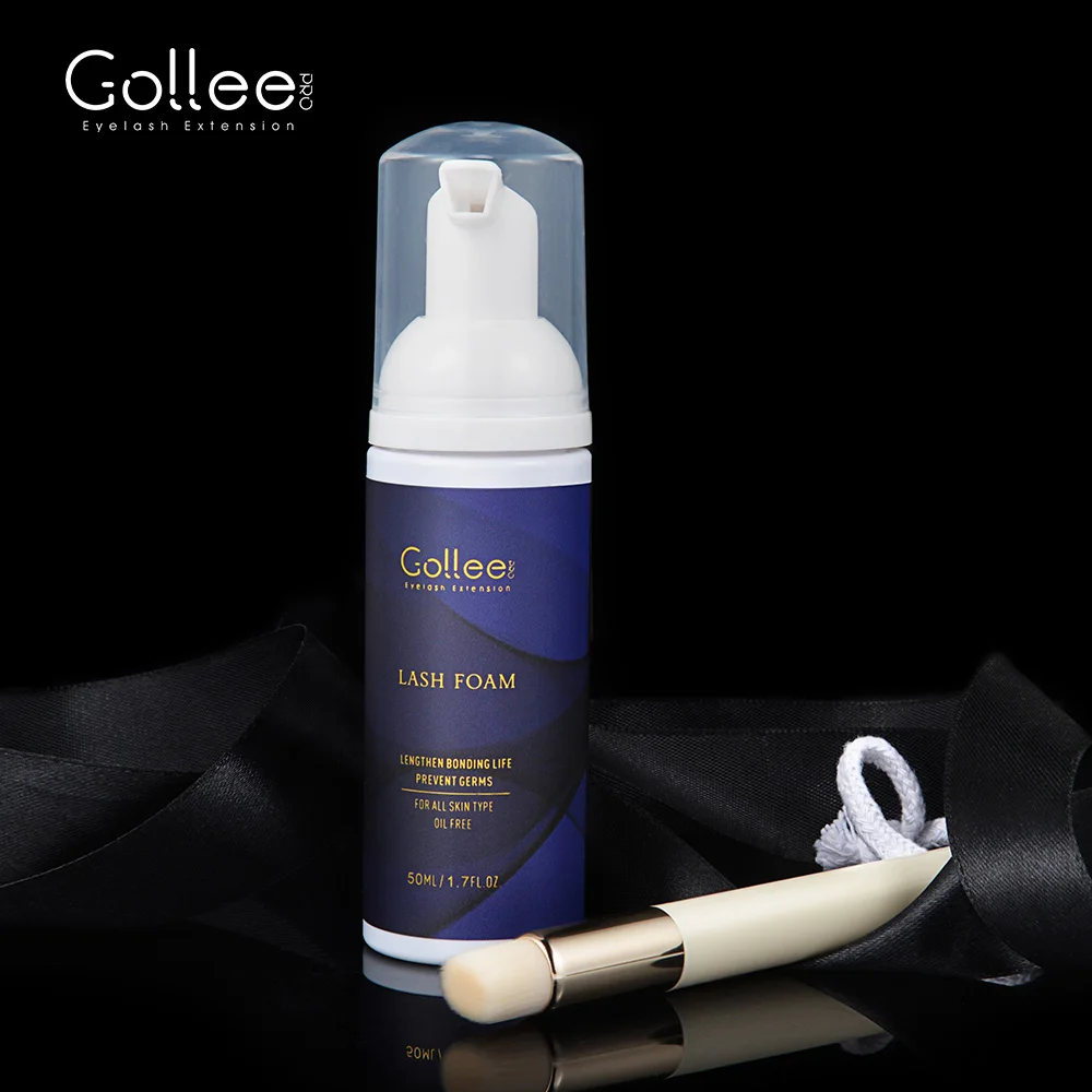 Gollee Korea Pass Accept Private Label Eyelash Shampoo Lash Extension Cleanser