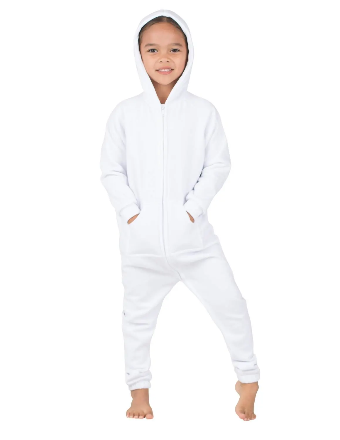 
RTS Poly Cotton Terry Fleece Family Matching Footless Onesie Romper Jumpsuit 
