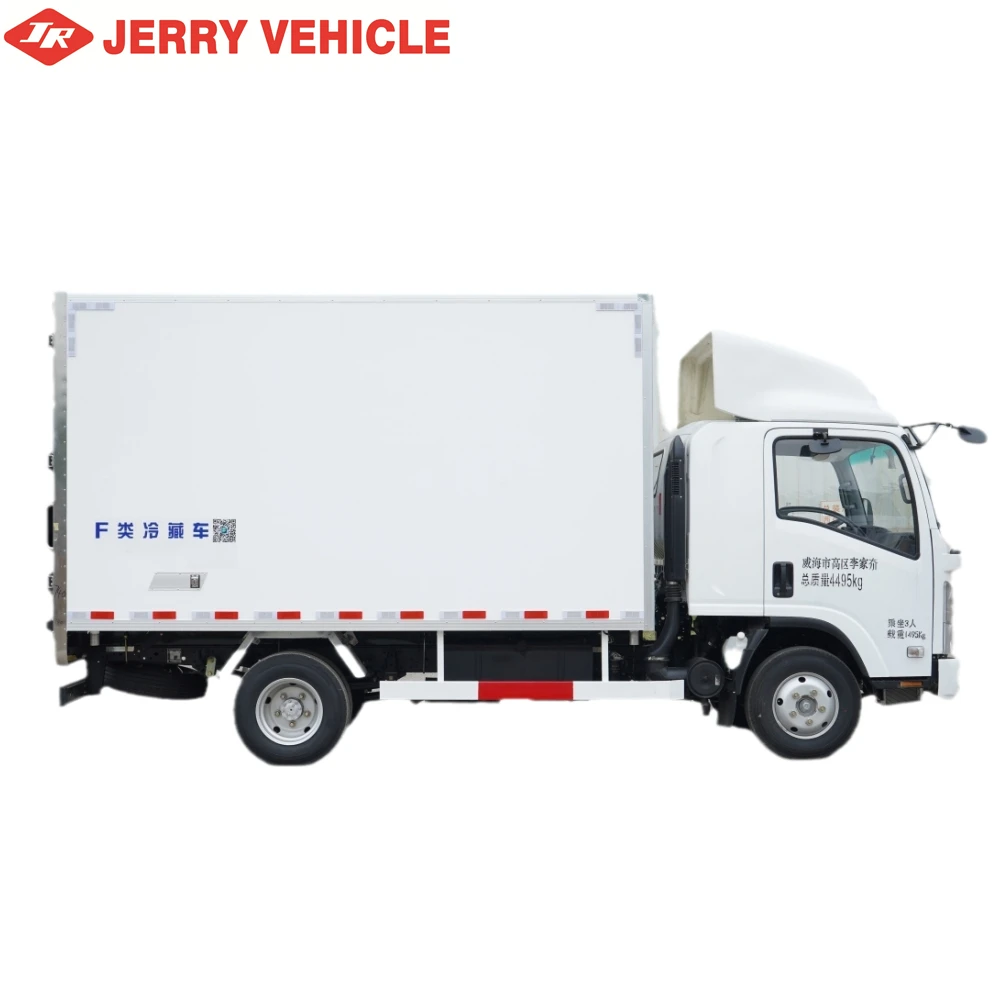 Isuzu 4.2m Refrigerated Truck 4x2 3T 4T 5T Japan Refrigerator Cargo Van Trucks