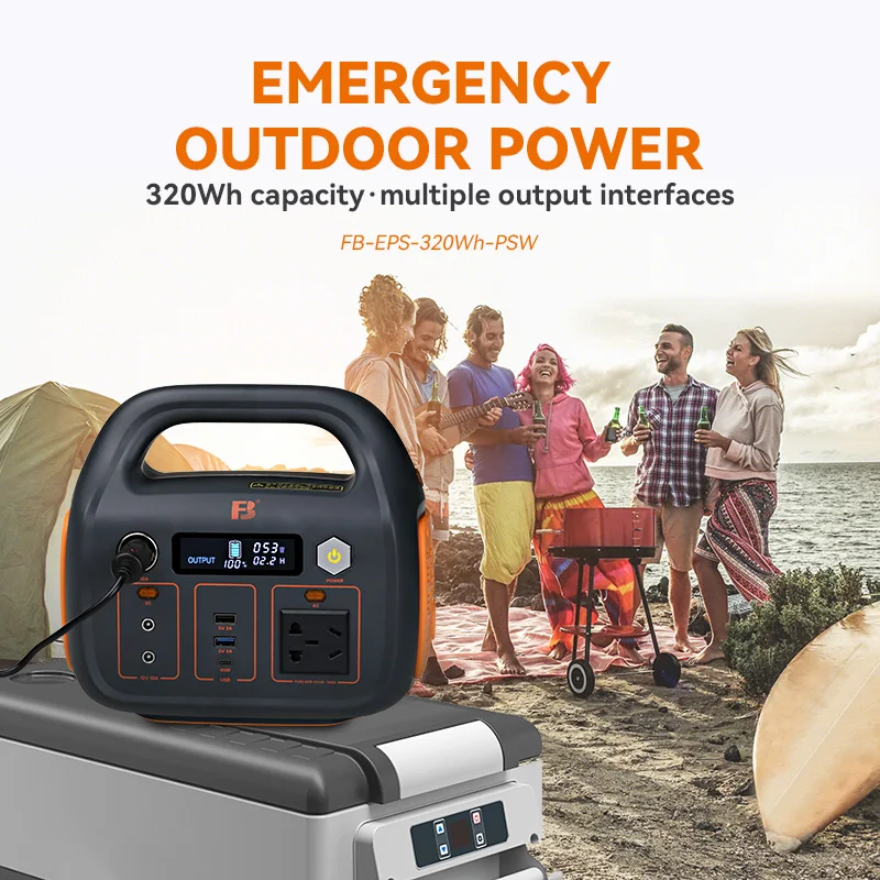 Custom portable power station 300w mini ups portable solar outdoor generator power supply