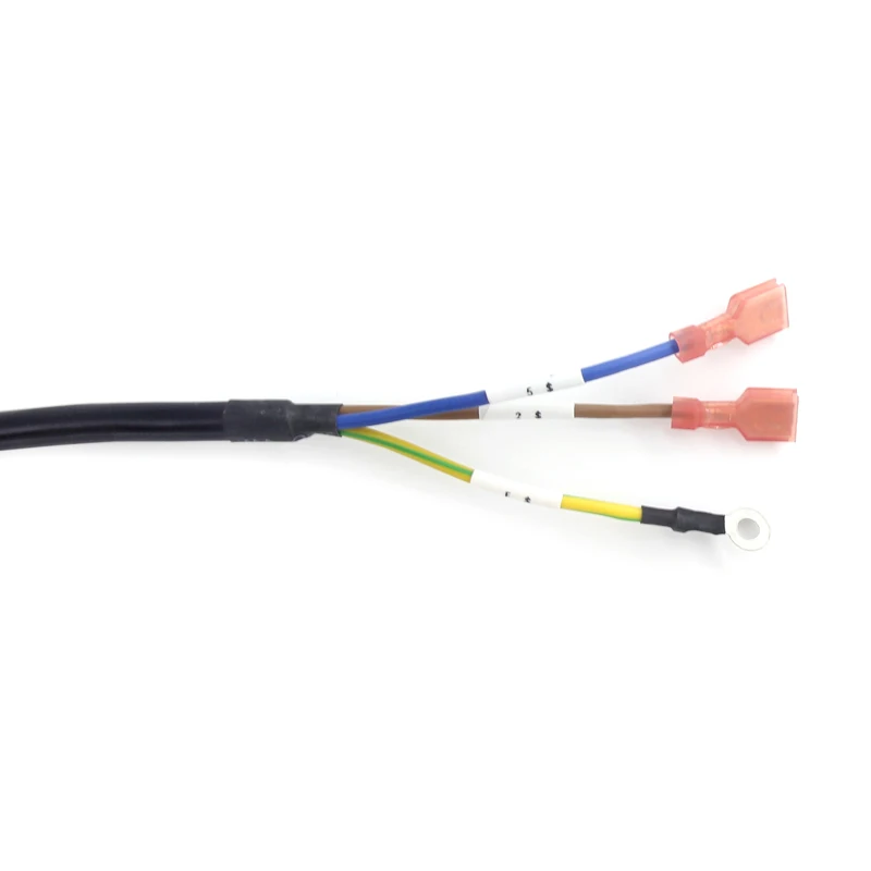 Customized AC cable 3in1 C13 C14 Power Cords with U Rings Terminal Rings power cable power splitter molex extension cable