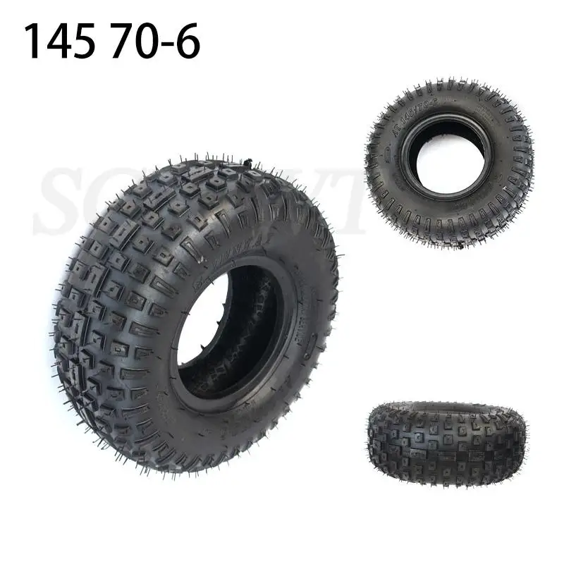 145/70-6 Высокое качество шины для 50cc 70 90 110cc 125cc дети Quad Байк Багги ATV багги 6 дюймов ATV бескамерных шин