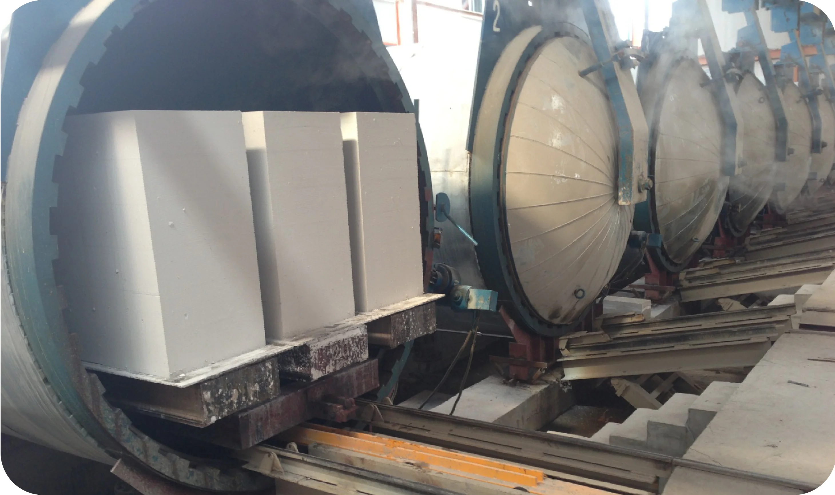 AAC block plant from China of 150000m3 annual production