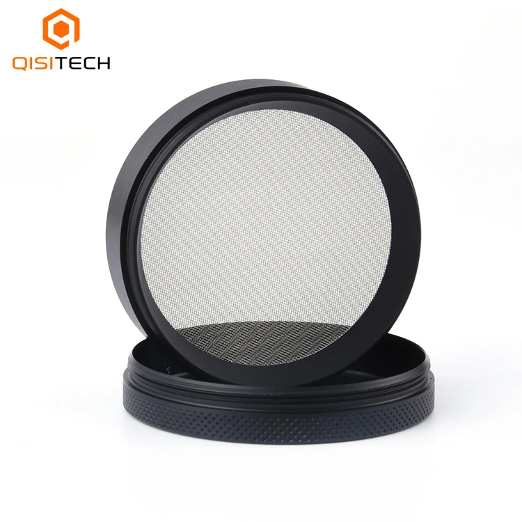 
Qisitech new Factory price 47mm Four-layer Metal Grinder Stainless Steel Grinder 