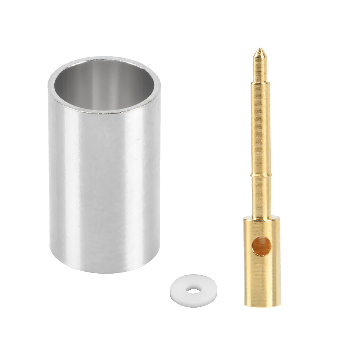 SMA male crimp for LMR200 cable PTFE insulated SMA connector SMA RF coaxial connector