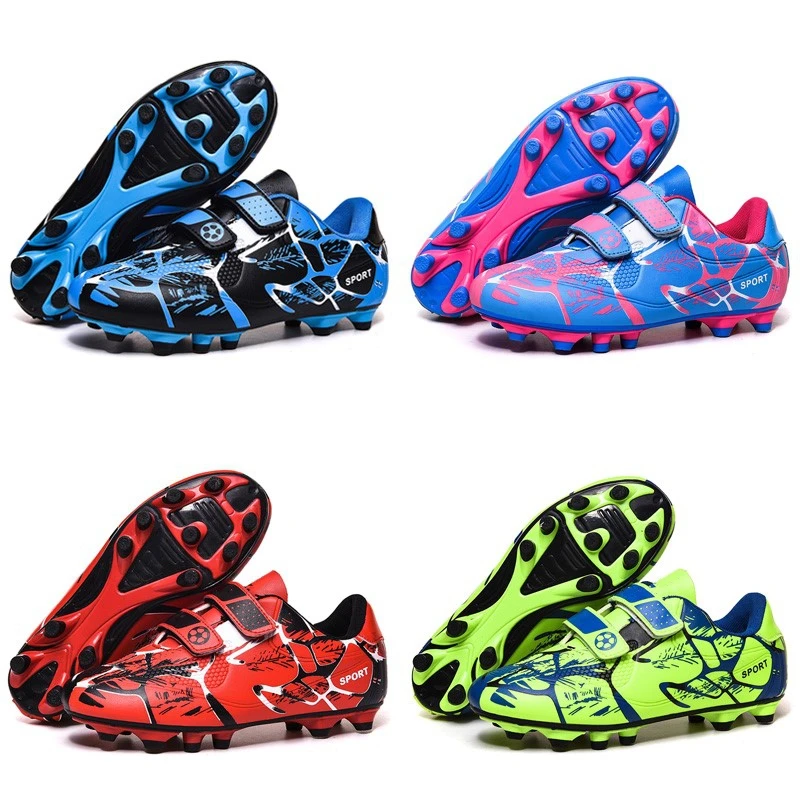 FREE SAMPLE Unisex soccer shoes good quality wholesale Football Shoes For Kids Boys Indoor Soccer Shoes