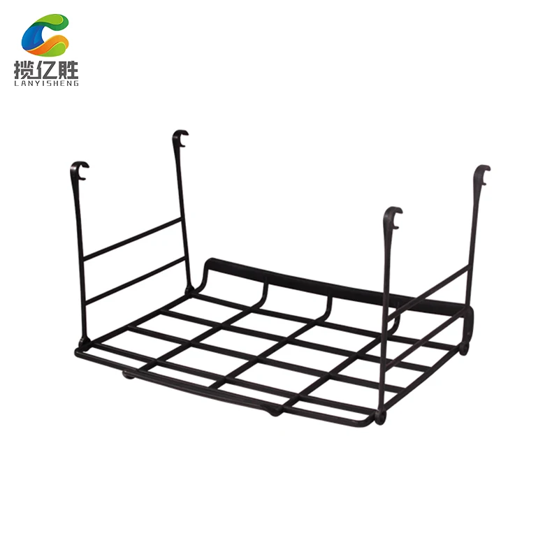 
New design chair accessories stainless steel shelf of books for training chair 