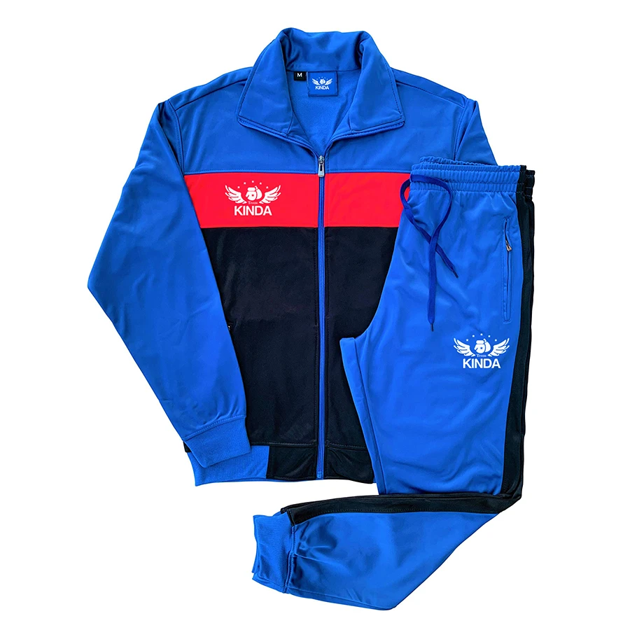 Mens Fitness Patchwork Classic Sports Suit Winter Autumn Sweatsuit Male Casual Stitching Color Sweatshirt Pant Tracksuit