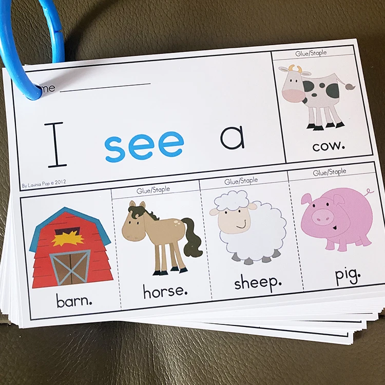 Factory Wholesale Custom Printing Learning Flash Card For Children
