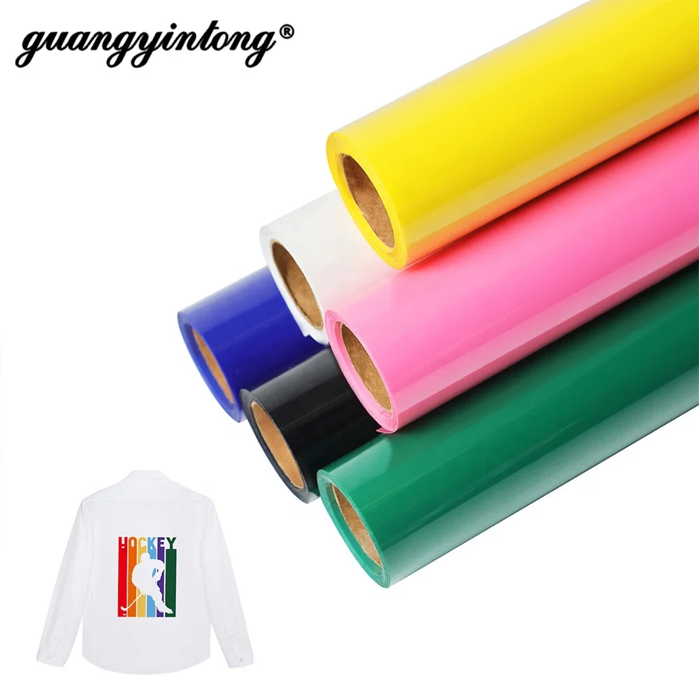 Guangyintong best price printed htv easyweed hot selling heat transfer vinyl high quality heat transfer t shirt