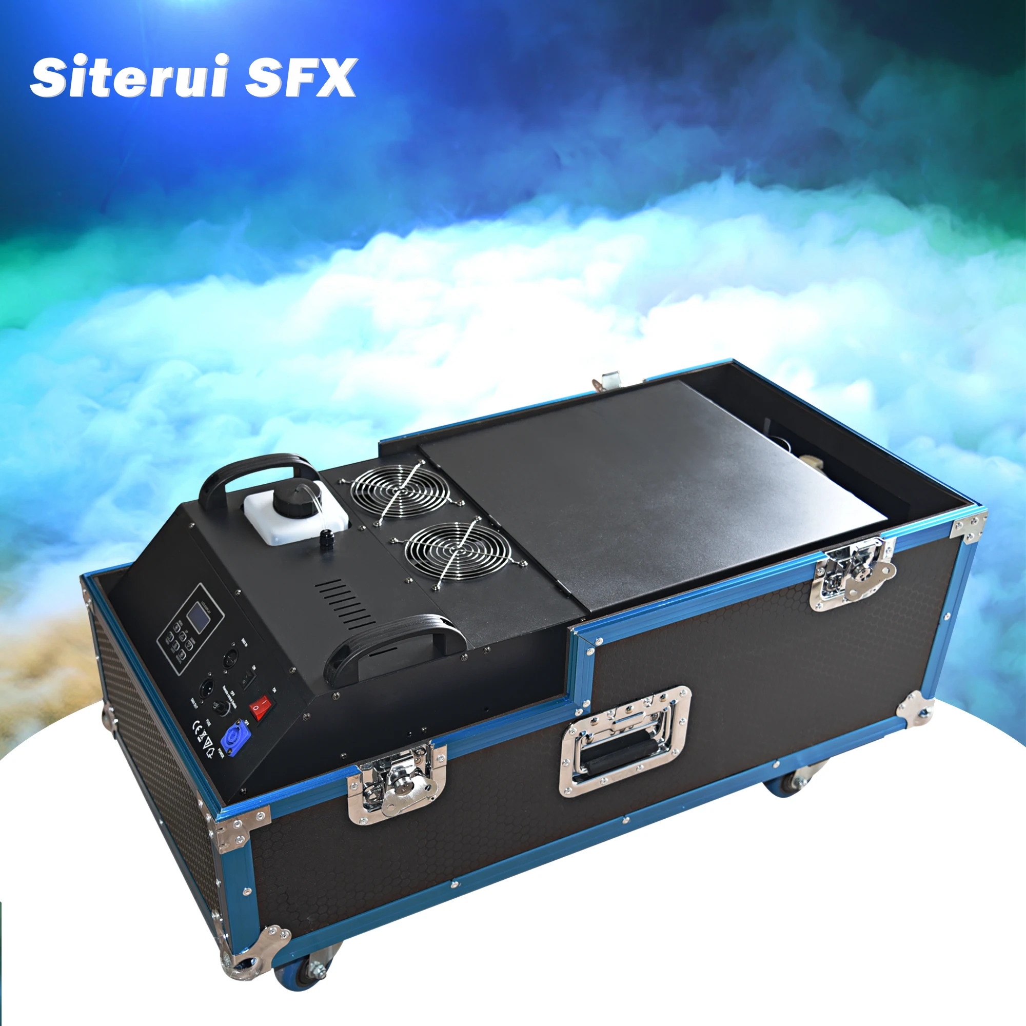Siterui SFX low smoke effects 3000W water based single hose water haze machine Cloudy low smoke for weddings stage club