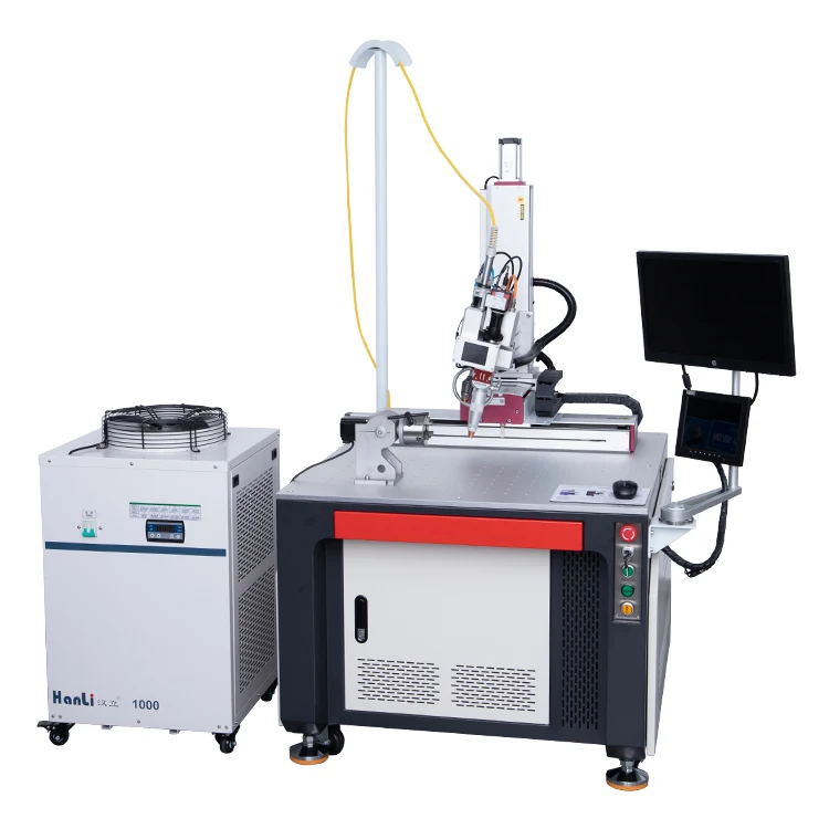 Factory Price 4 Axis Robot Arm Automatic Soldering Metal Mould Bathroom Kitchen Ware 1000W Fiber Laser Welding Machine for Sale