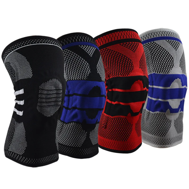 Factory Wholesale Sports Skateboard Knee Pads For Basketball Fitness Compression Padded Knee Sleeves/