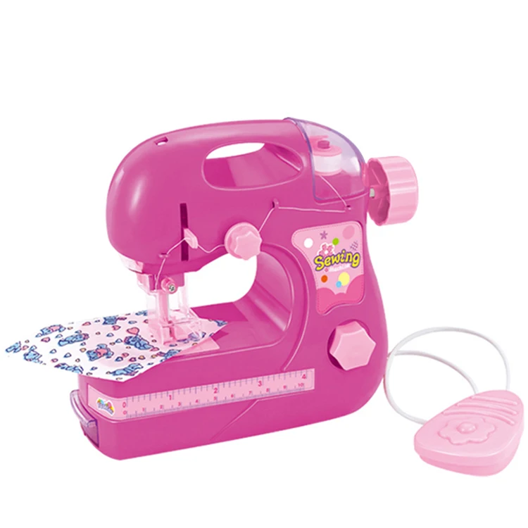 Handmade work kids battery operated sewing machine