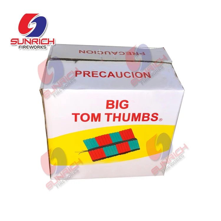 0342B Big Tom Thumbs красный крекер фейерверки горячие продажи