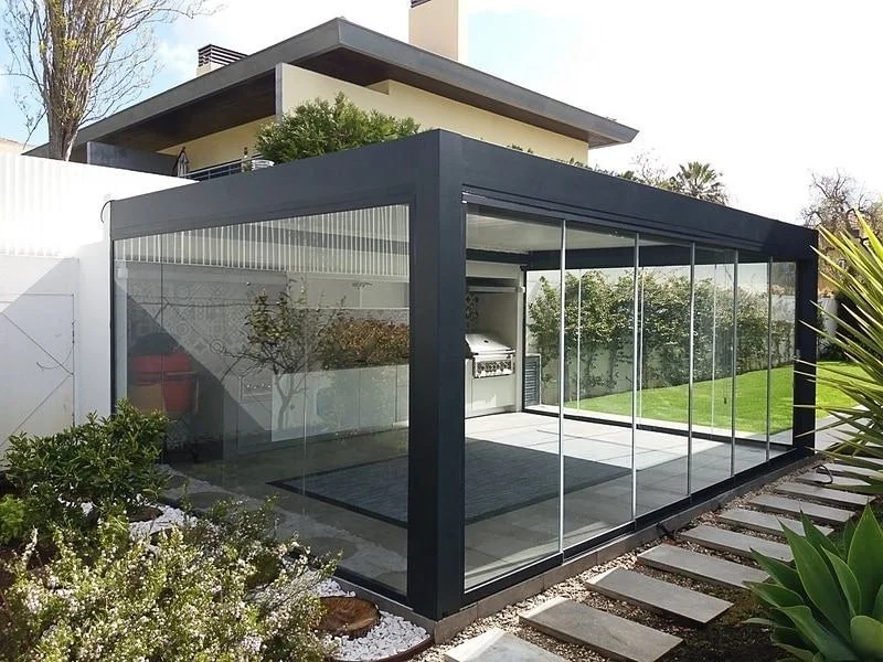 Wholesale Custom Building Glass Aluminum Sliding Glass Doors