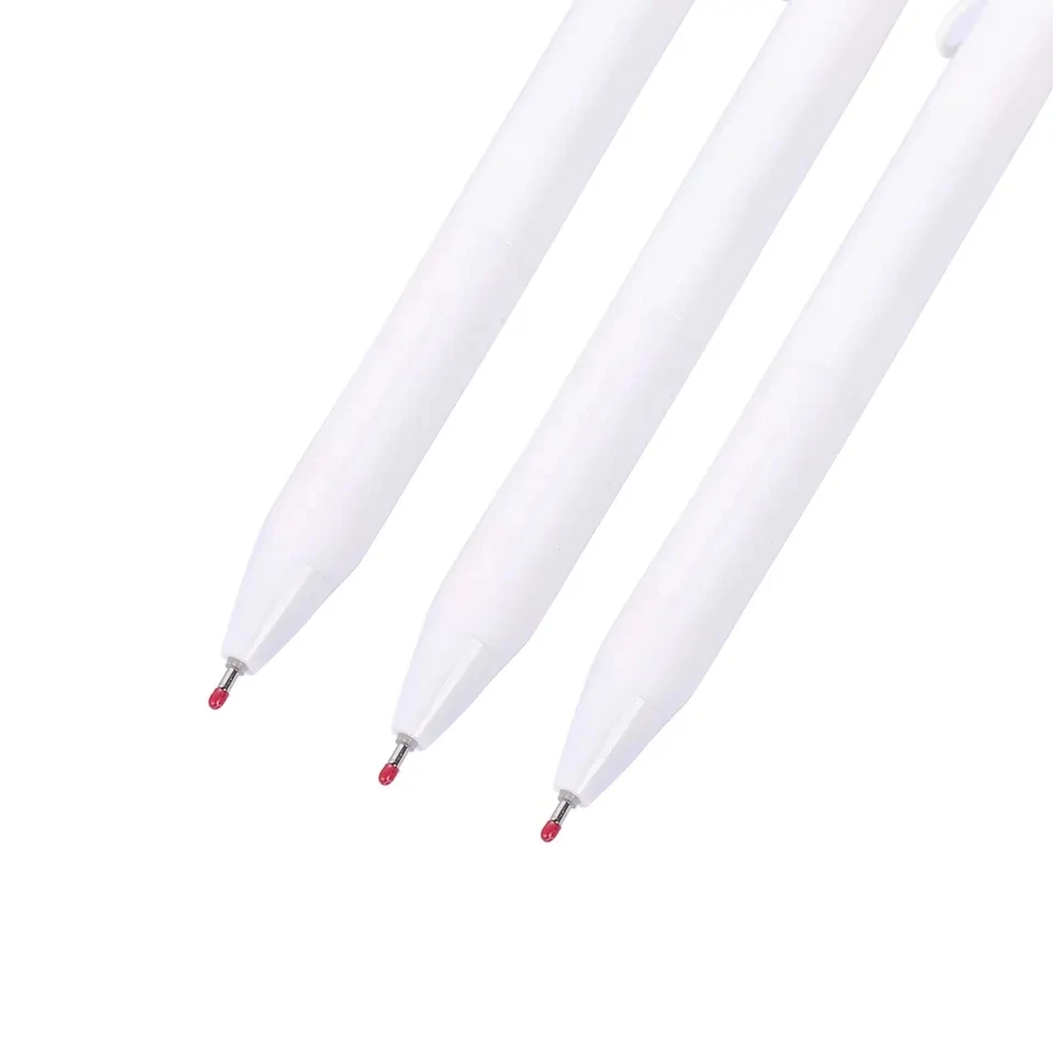 2023 New Product White Ballpoint Pen Ink Piloting Gel Refill