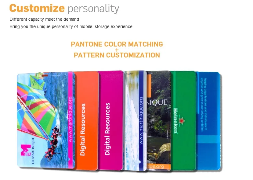 FOCUS Card USB Drive Double-sided Printed Logo Custom Promotional Gift Memory Flash Disk Card Wholesale USB Drive